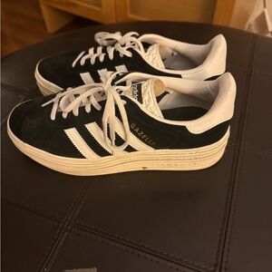 Adidas women’s platform gazelles